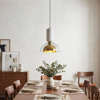 Nocturne Glass Dome Pendant Light