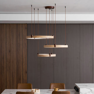 Nogy Travertine Ring Chandelier