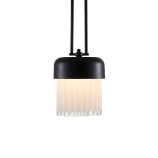 Noir Fringe Glass Pendant Lamp