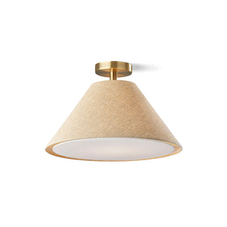 Norith Linen Flush Mount Ceiling Light