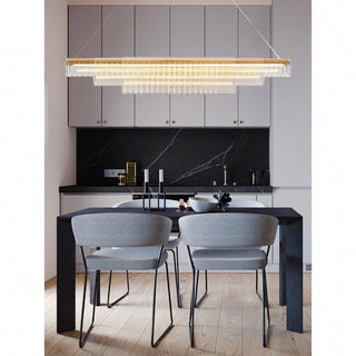 Novis Optical Linear Chandelier