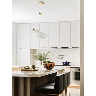 Novis Optical Linear Chandelier