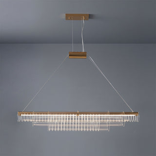Novis Optical Linear Chandelier