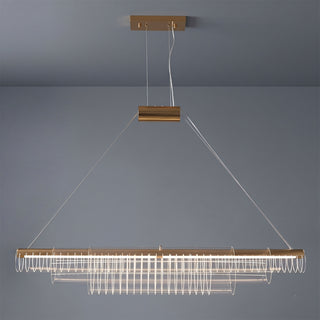 Novis Optical Linear Chandelier