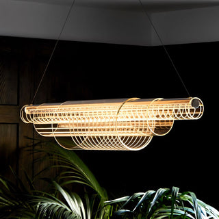 Novis Optical Linear Chandelier