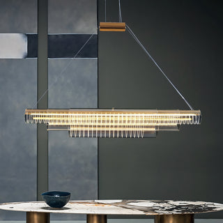 Novis Optical Linear Chandelier