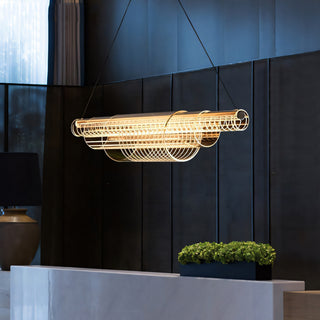 Novis Optical Linear Chandelier