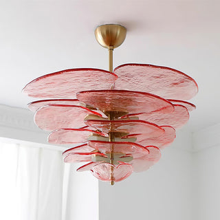 Nympha Tiered Glass Chandelier