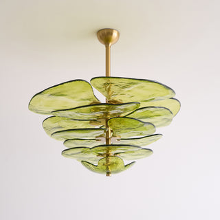 Nympha Tiered Glass Chandelier