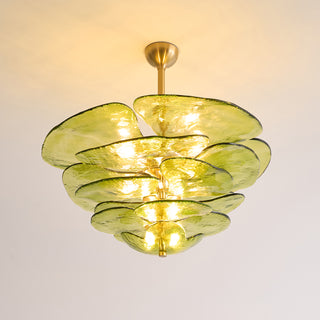 Nympha Tiered Glass Chandelier