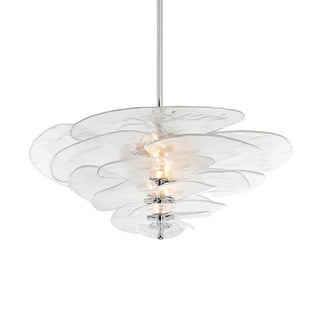 Nympha Tiered Glass Chandelier