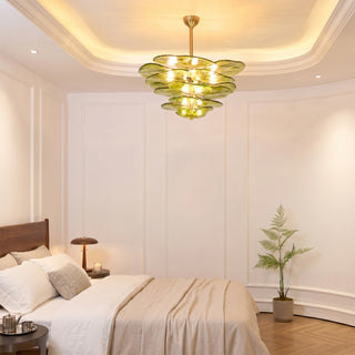 Nympha Tiered Glass Chandelier