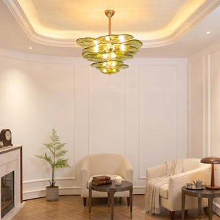 Nympha Tiered Glass Chandelier