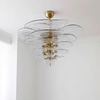 Nympha Tiered Glass Chandelier