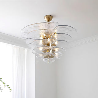 Nympha Tiered Glass Chandelier