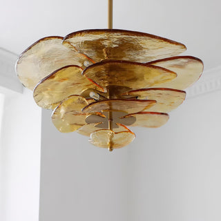 Nympha Tiered Glass Chandelier