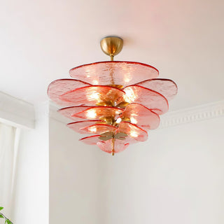 Nympha Tiered Glass Chandelier