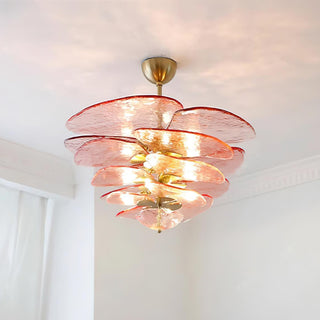 Nympha Tiered Glass Chandelier