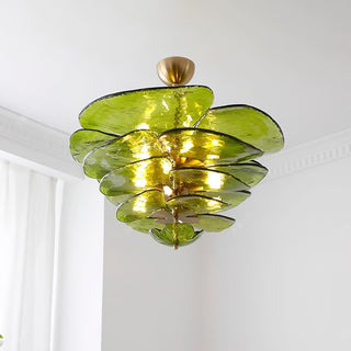 Nympha Tiered Glass Chandelier