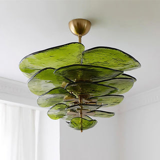 Nympha Tiered Glass Chandelier