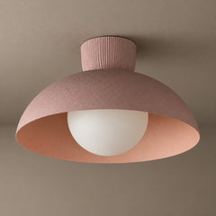 Dusty Rose & White