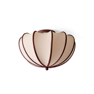 Odette Scalloped Flush Mount Ceiling Light