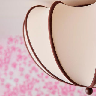 Odette Scalloped Flush Mount Ceiling Light