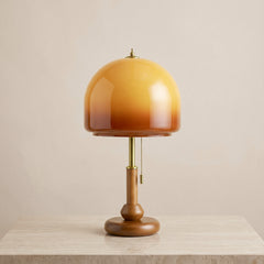 Walnut color & Orange
