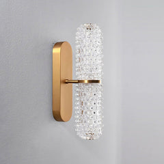 Antique Copper & Clear Glass