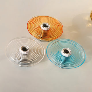 Orbit Ripple Glass Wall Sconce