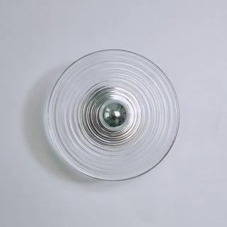 Orbit Ripple Glass Wall Sconce
