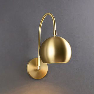 Orbiter Dome Gooseneck Sconce