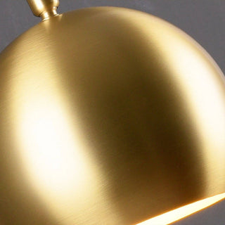 Orbiter Dome Gooseneck Sconce
