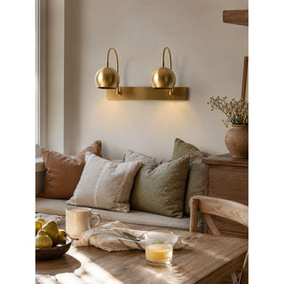 Orbiter Double Dome Sconce