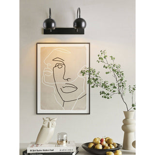 Orbiter Double Dome Sconce