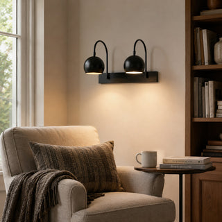 Orbiter Double Dome Sconce