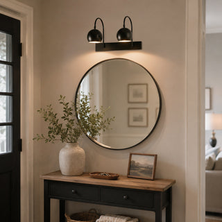 Orbiter Double Dome Sconce