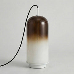 White & Gradient Coffee color