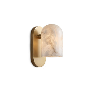 Oriath Alabaster Capsule Sconce
