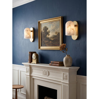 Oriath Alabaster Capsule Sconce – detail 9