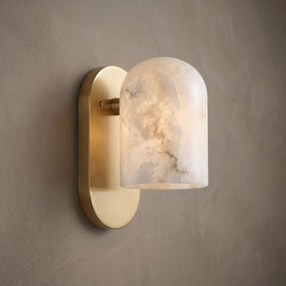 Oriath Alabaster Capsule Sconce – detail 10