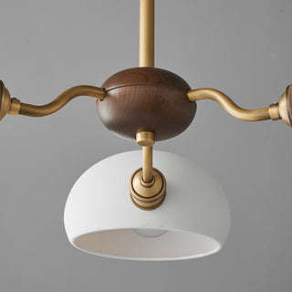 Orion Ceramics Dome Chandelier