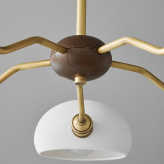 Orion Ceramics Dome Chandelier