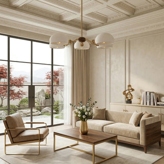 Orion Ceramics Dome Chandelier