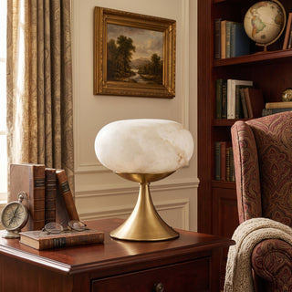 Orveth Alabaster Table Lamp – detail 9