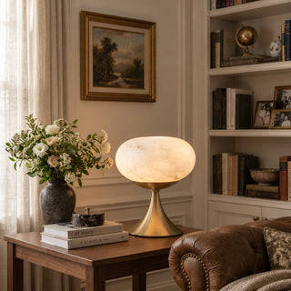 Orveth Alabaster Table Lamp – detail 4