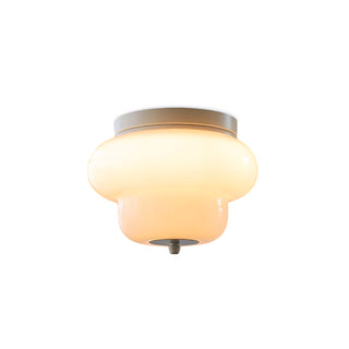 Otto Opal Glass Semi-Flush Mount