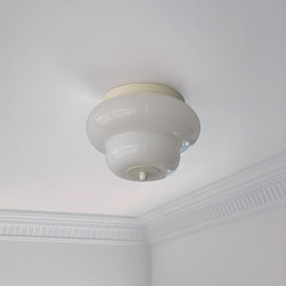 Otto Opal Glass Semi-Flush Mount
