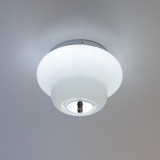 Otto Opal Glass Semi-Flush Mount