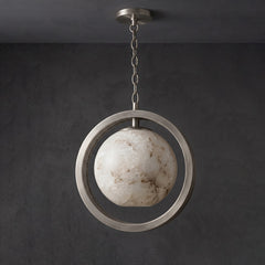 Satin Nickel & White